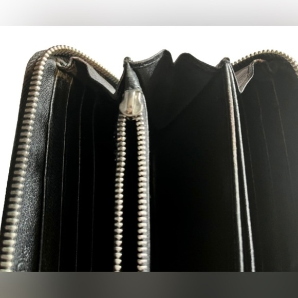 DIOR TROTTER PATENT LONG ZIP WALLET - Picture 4 of 15